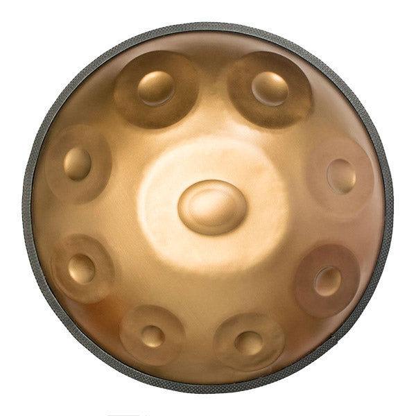 handpan gold, hang musical instrument, hangdrum, hand pans, frequency 432hz, frequency 432hz