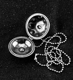 handpan accessory, handpan chain, handpan silver necklace, hang drum, buy