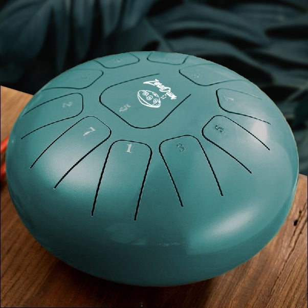 tongue drum 11 notes for sale, buy steel tongue drum, tank drum for sale, blue
