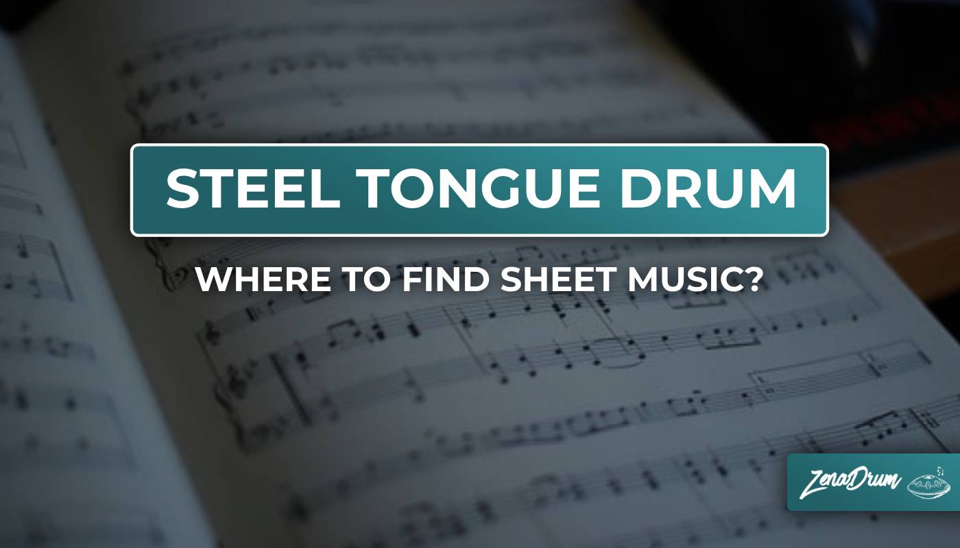 440hz, steel tongue drum, tounge drum, tongue drum sheet music