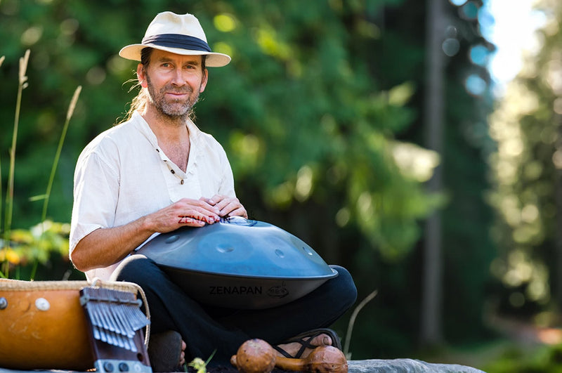 handpan play music, hang drum, instrument music