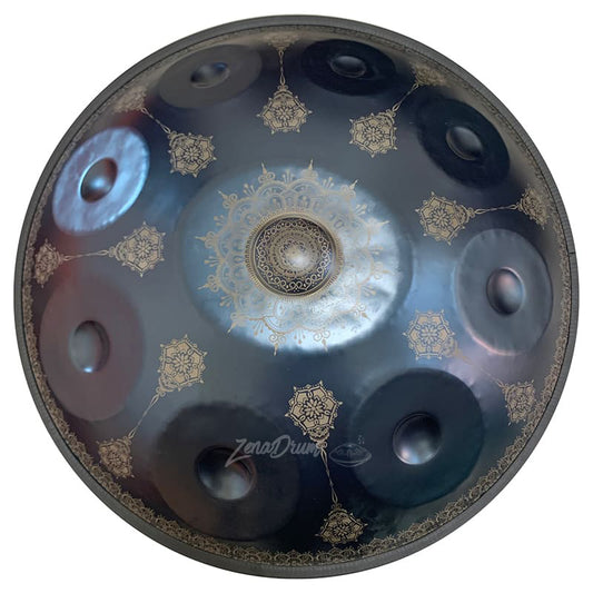 handpan mandala, handpan; hand drum; frequency 432hz, hang drum